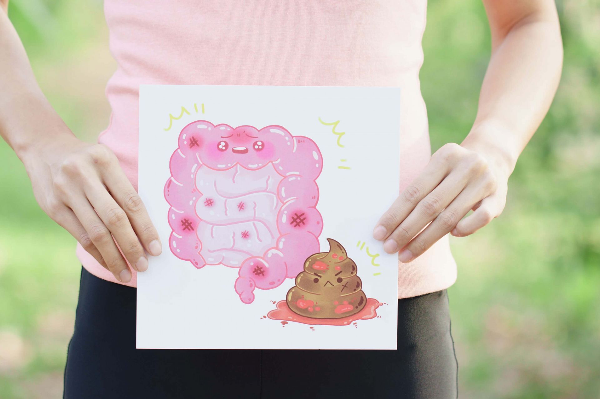 αίμα στα κόπρανα